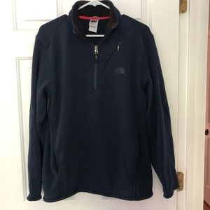 The North Face men’s quarter zip sweater.